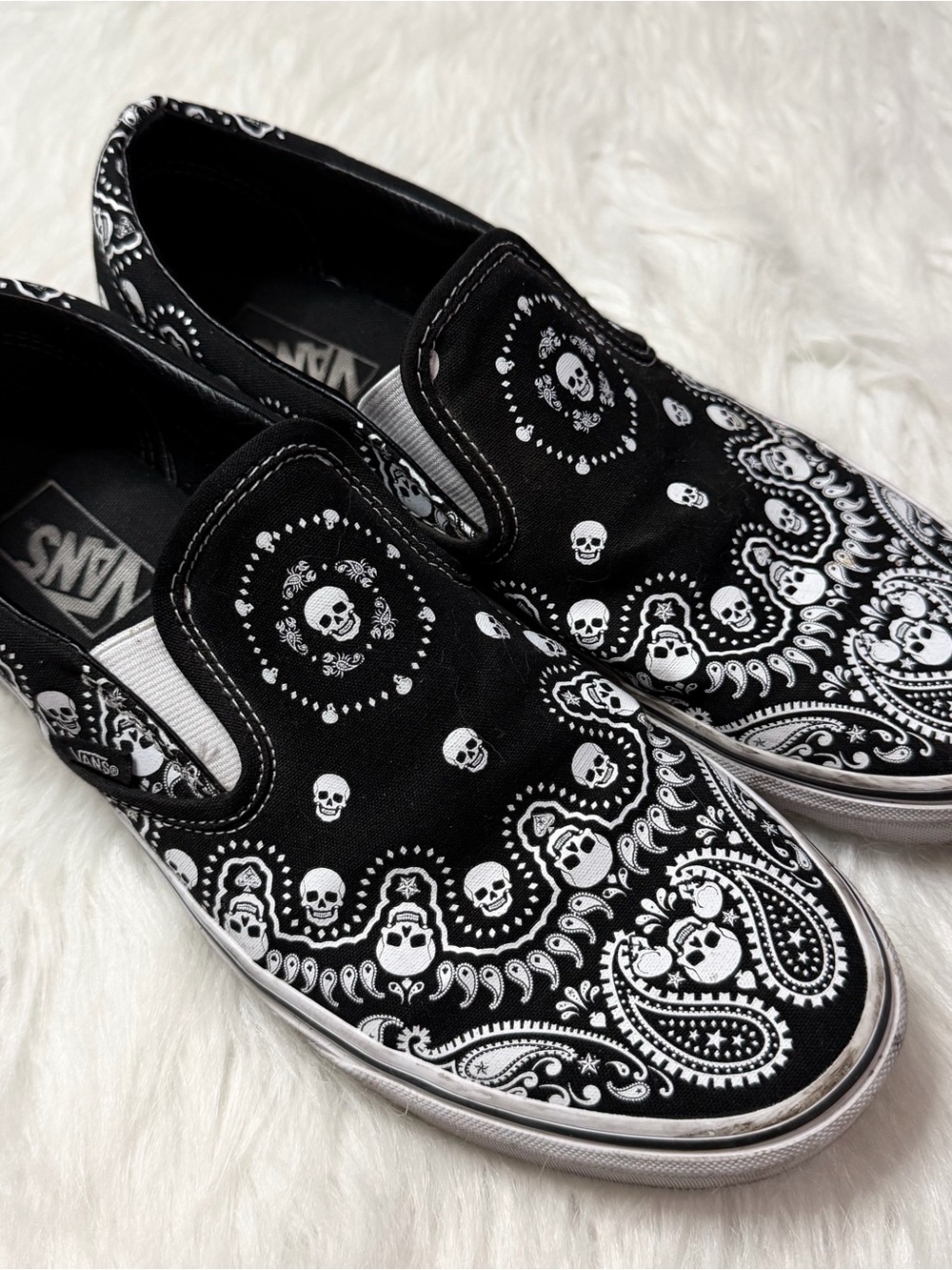 Vans Classic Slip On Bandana Shoes